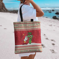 Funny Six Seven Meme Christmas Tote Bag Merry 67 Mas - Wonder Print Shop