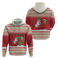 Funny Six Seven Meme Christmas Zip Hoodie Merry 67 Mas - Wonder Print Shop