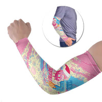 Six Seven Ice Cream Drip Arm Sleeves 67 Funny Christmas Gen Alpha Slang - Wonder Print Shop