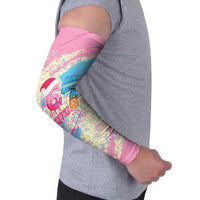 Six Seven Ice Cream Drip Arm Sleeves 67 Funny Christmas Gen Alpha Slang - Wonder Print Shop