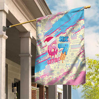 Six Seven Ice Cream Drip Garden Flag 67 Funny Christmas Gen Alpha Slang - Wonder Print Shop