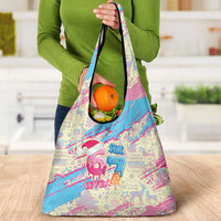 Six Seven Ice Cream Drip Grocery Bag 67 Funny Christmas Gen Alpha Slang - Wonder Print Shop
