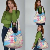 Six Seven Ice Cream Drip Grocery Bag 67 Funny Christmas Gen Alpha Slang - Wonder Print Shop