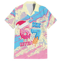 Six Seven Ice Cream Drip Hawaiian Shirt 67 Funny Christmas Gen Alpha Slang - Wonder Print Shop
