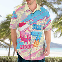 Six Seven Ice Cream Drip Hawaiian Shirt 67 Funny Christmas Gen Alpha Slang - Wonder Print Shop