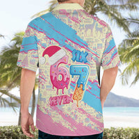 Six Seven Ice Cream Drip Hawaiian Shirt 67 Funny Christmas Gen Alpha Slang - Wonder Print Shop