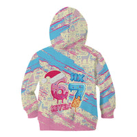 Six Seven Ice Cream Drip Kid Hoodie 67 Funny Christmas Gen Alpha Slang - Wonder Print Shop