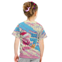 Six Seven Ice Cream Drip Kid T Shirt 67 Funny Christmas Gen Alpha Slang - Wonder Print Shop