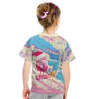 Six Seven Ice Cream Drip Kid T Shirt 67 Funny Christmas Gen Alpha Slang - Wonder Print Shop