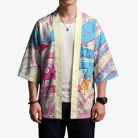 Six Seven Ice Cream Drip Kimono 67 Funny Christmas Gen Alpha Slang - Wonder Print Shop