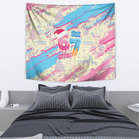 Six Seven Ice Cream Drip Tapestry 67 Funny Christmas Gen Alpha Slang - Wonder Print Shop