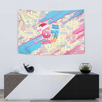 Six Seven Ice Cream Drip Tapestry 67 Funny Christmas Gen Alpha Slang - Wonder Print Shop