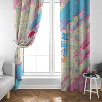 Six Seven Ice Cream Drip Window Curtain 67 Funny Christmas Gen Alpha Slang - Wonder Print Shop