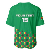 Custom Guinea Bissau Football Baseball Jersey Go Djurtus - Green Ver - Wonder Print Shop