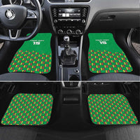 Custom Guinea Bissau Football Car Mats Go Djurtus - Green Ver - Wonder Print Shop