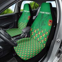 Custom Guinea Bissau Football Car Seat Cover Go Djurtus - Green Ver - Wonder Print Shop