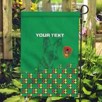 Custom Guinea Bissau Football Garden Flag Go Djurtus - Green Ver - Wonder Print Shop