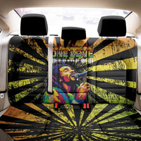 Reggae Legend Bob Back Car Seat Cover Grunge Style - Wonder Print Shop