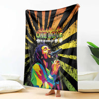 Reggae Legend Bob Blanket Grunge Style