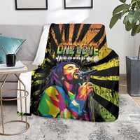 Reggae Legend Bob Blanket Grunge Style