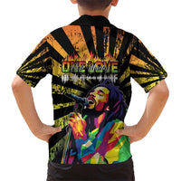 Reggae Legend Bob Hawaiian Shirt Grunge Style - Wonder Print Shop