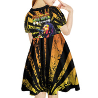 Reggae Legend Bob Kid Short Sleeve Dress Grunge Style - Wonder Print Shop
