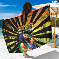 Reggae Legend Bob Sarong Grunge Style - Wonder Print Shop