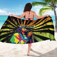 Reggae Legend Bob Sarong Grunge Style - Wonder Print Shop