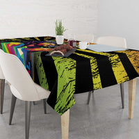 Reggae Legend Bob Tablecloth Grunge Style - Wonder Print Shop