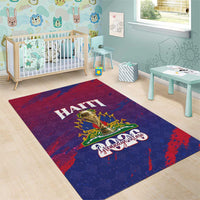 Afro-Haiti Football Area Rug 2026 Nou Retounen Anko - Wonder Print Shop