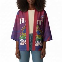 Personalized Afro-Haiti Football Kimono 2026 Nou Retounen Anko - Wonder Print Shop