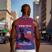 Personalized Afro-Haiti Football Men Tank Top 2026 Nou Retounen Anko - Wonder Print Shop