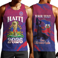 Personalized Afro-Haiti Football Men Tank Top 2026 Nou Retounen Anko - Wonder Print Shop