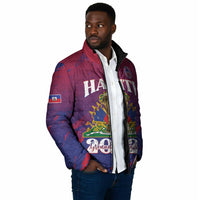 Personalized Afro-Haiti Football Padded Jacket 2026 Nou Retounen Anko - Wonder Print Shop