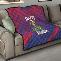 Afro-Haiti Football Quilt 2026 Nou Retounen Anko - Wonder Print Shop