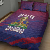 Afro-Haiti Football Quilt Bed Set 2026 Nou Retounen Anko - Wonder Print Shop