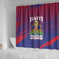 Afro-Haiti Football Shower Curtain 2026 Nou Retounen Anko - Wonder Print Shop