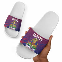 Afro-Haiti Football Slide Sandals 2026 Nou Retounen Anko - Wonder Print Shop
