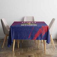 Afro-Haiti Football Tablecloth 2026 Nou Retounen Anko - Wonder Print Shop