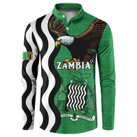 Zambia Button Sweatshirt One Zambia One Nation