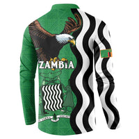 Zambia Button Sweatshirt One Zambia One Nation