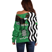 Zambia Off Shoulder Sweater One Zambia One Nation