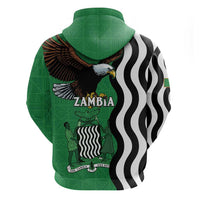 Zambia Zip Hoodie One Zambia One Nation