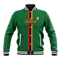 Custom Zambia Football Baseball Jacket Go Copper Bullets