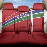 Custom Gambia Football Back Car Seat Cover Go Scorpions Go