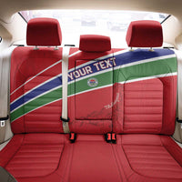 Custom Gambia Football Back Car Seat Cover Go Scorpions Go