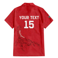 Custom Gambia Football Family Matching Mermaid Dress and Hawaiian Shirt Go Scorpions Go