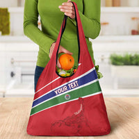 Custom Gambia Football Grocery Bag Go Scorpions Go