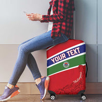 Custom Gambia Football Luggage Cover Go Scorpions Go