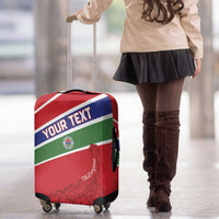 Custom Gambia Football Luggage Cover Go Scorpions Go